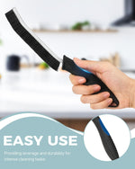 SXhyf Hard Bristle Crevice Cleaning Brush Set — Multifunctional Gap Scrub Brush for Kitchen, Bathroom, Window, Grout, Tile & More