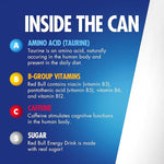 Red Bull Energy Drink — Original, 8.4 fl oz, Pack of 24 Cans | 80mg Caffeine, Taurine & B Vitamins